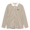 Double A By W.W. Men WWLandon Poloshirt Desert Palm Stripe