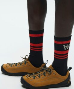 Double A By W.W. Men WWRyder 2 Pack Socks Turtledove Black