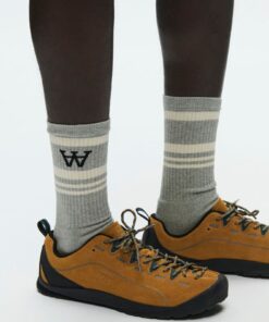 Double A By W.W. Men WWRyder 2 Pack Socks Turtledove Grey Mel