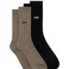 Wood Wood Men WWDakota 2 Pack Sock Seneca Rock Black