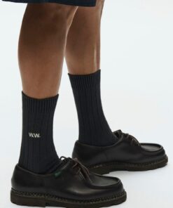 Wood Wood Men WWDakota 2 Pack Sock Turtledove Multicolor