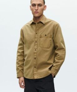 Double A By W.W. Men WWCooper Shirt Ermine