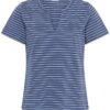 Part Two GesinasPW T-Shirt Blue Stripe