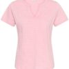 Part Two GesinasPW T-Shirt Cameo Pink Stripe