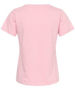 Part Two GesinasPW T-Shirt Cameo Pink Stripe
