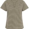 Part Two GesinasPW T-Shirt Smokey Olive Stripe
