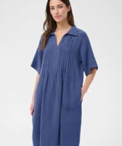 Part Two AylaPW Dress Blue Indigo