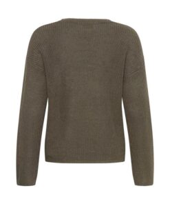 Part Two EtronasPW Pullover Smokey Olive Green