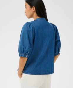 Part Two AlesiaPW Shirt Medium Blue Denim