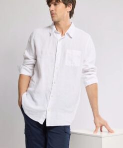 Armor Lux Comfort Fit Shirt Blanc