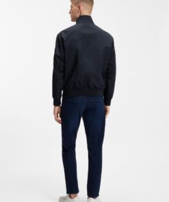 Boss Water Repellent Blouson Jacket Dark Blue