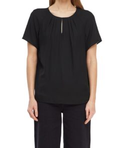 Comma, Chiffon Blouse Black