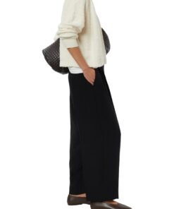 Comma, Bouclé Knitted Blouson In Cotton Blend With Raglan Sleeves Cream