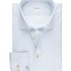Stenström Light blue Patterned Twill Shirt