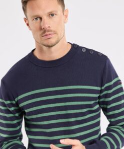 Armor Lux “Groix” Fisherman Striped Jumper Navire