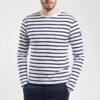 Armor Lux Breton Striped Shirt Crozon Blanc