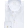 Stenström White Twill Shirt with Contrast