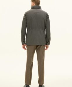 Oscar Jacobson M-65 Nylon Shell Field Jacket Green