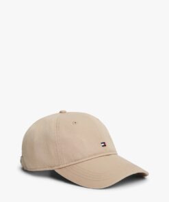 Tommy Hilfiger Flag Embroidery Baseball Cap Horseradish