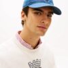 Tommy Hilfiger Hilfiger Flag Embroidery Baseball Cap Aegean Sea