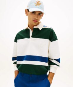 Tommy Hilfiger Logo Embroidery Baseball Cap Keepsake Blue