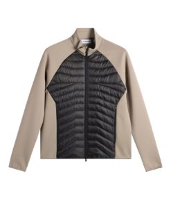 J.Lindeberg Heyden Quilt Hybrid Jacket Brindle
