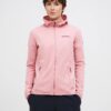 Peak Performance Light Zip Hood Women Warm Blush