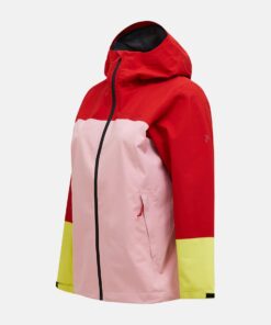 Peak Performance Trail HIPE® 2.5L Shell Jacket Women Red Pompeian