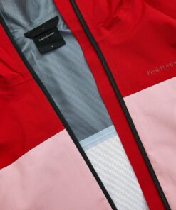 Peak Performance Trail HIPE® 2.5L Shell Jacket Women Red Pompeian
