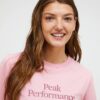 Peak Performance Original Tee Women Warm Blush