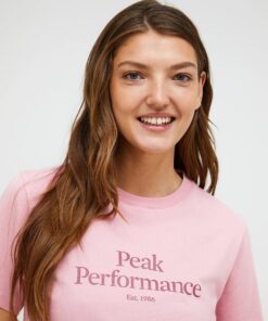 Peak Performance Original Tee Women Warm Blush