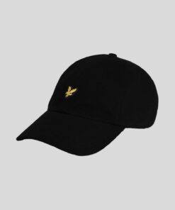 Lyle & Scott Baseball Cap Jet Black