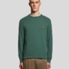 Lyle & Scott Cotton Crew Neck Jumper Everglade