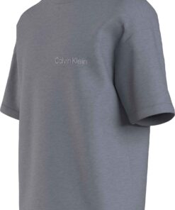 Calvin Klein Cotton Jersey Pyjama Top Grey