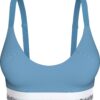 Calvin Klein Lift Bralette Icon Cotton Modal Blue Descent