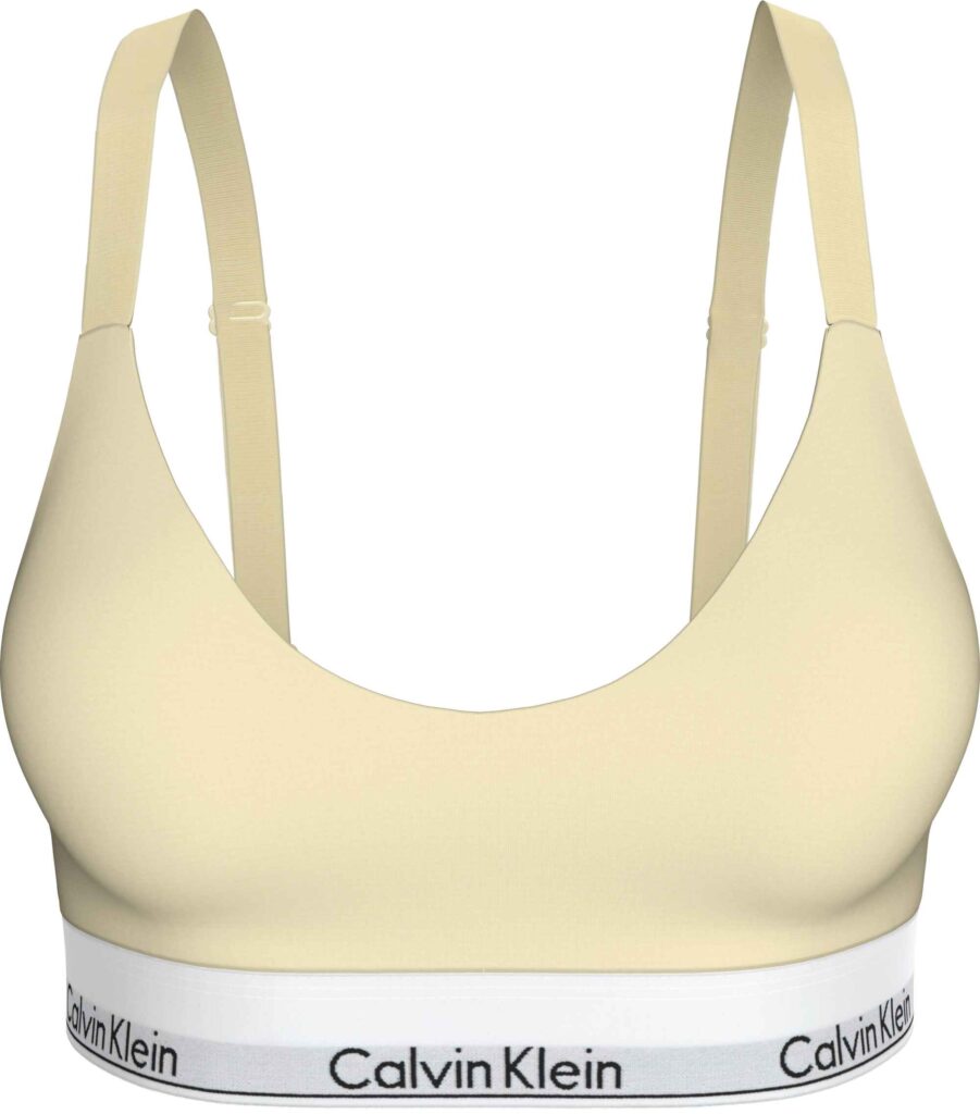 Calvin Klein Lift Bralette Icon Cotton Modal Pear Sorbet