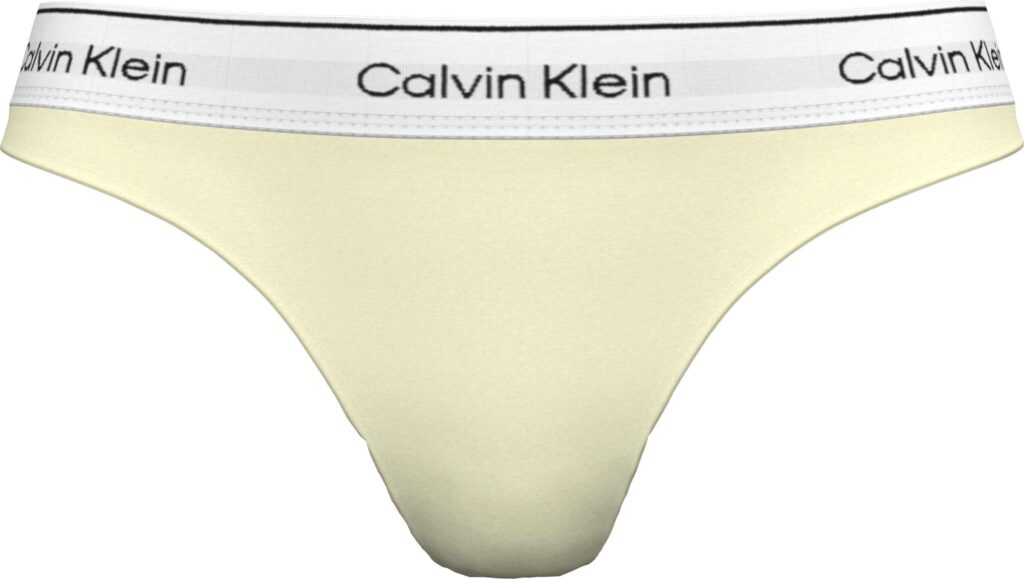 Calvin Klein Thong Icon Cotton Modal Pear Sorbet