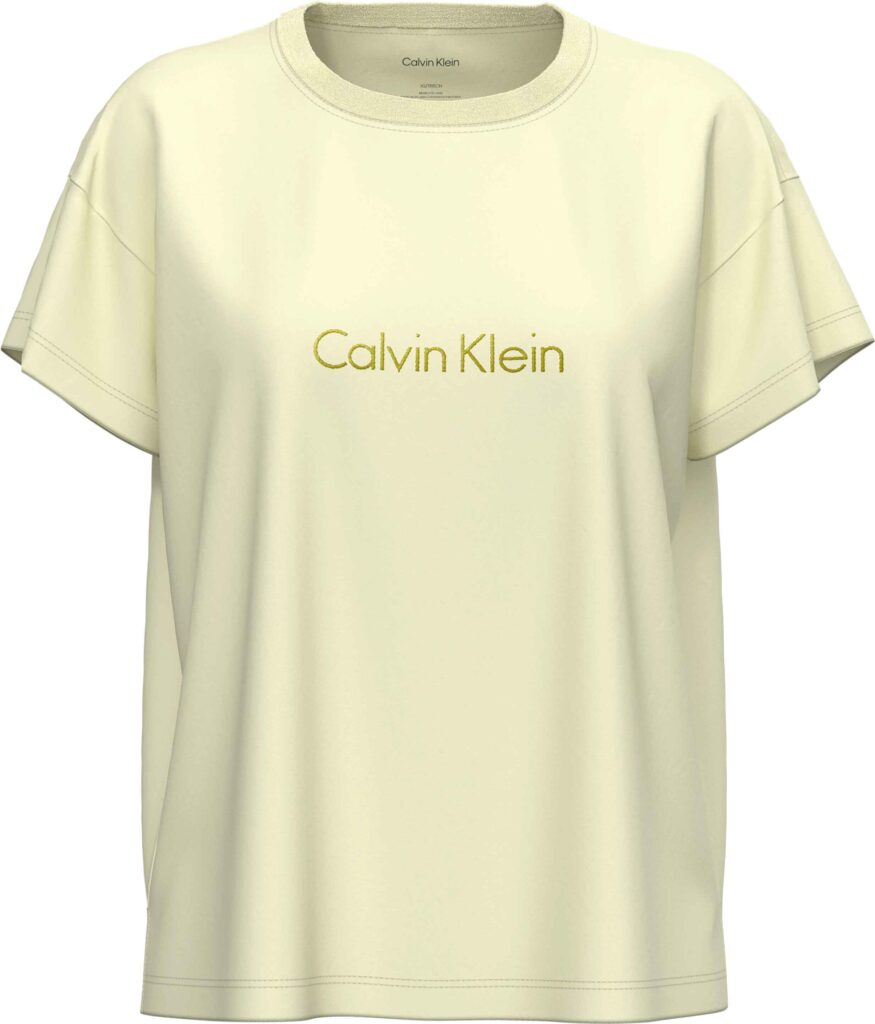 Calvin Klein Relaxed T-shirt Cotton Stretch Lounge Pear Sorbet