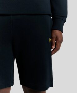 Lyle & Scott Cotton Sweat Short Dark Navy