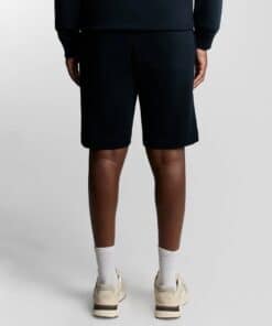 Lyle & Scott Cotton Sweat Short Dark Navy