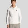 Lyle & Scott Loopback Cotton Hoodie White