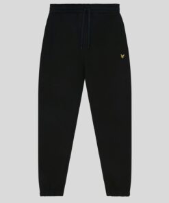 Lyle & Scott Slim Fit Cotton Joggers Jet Black
