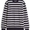 Tommy Hilfiger Ess Terry Block Sweatshirt Navy Blue