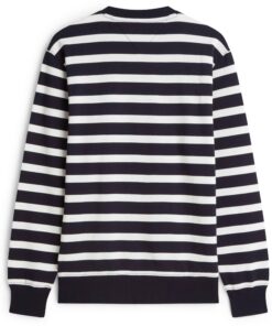 Tommy Hilfiger Ess Terry Block Sweatshirt Navy Blue