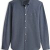 Tommy Hilfiger Performance Pique Oxford Shirt Carbon Navy