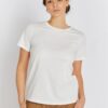 Rue de Femme RDFAlvina Logo T-Shirt Off white