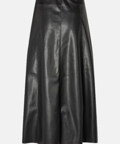 Rue de Femme RDFAledra Vegan Long Skirt Black
