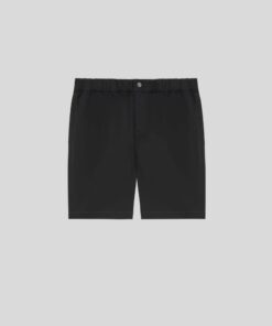 Lyle & Scott Cotton Blend Twill Shorts Jet Black