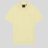 Lyle & Scott Superfine Cotton Polo Shirt Pastel Yellow