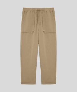 Lyle & Scott Straight Leg Linen Blend Trousers Lint